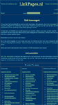 Mobile Screenshot of linkpages.nl